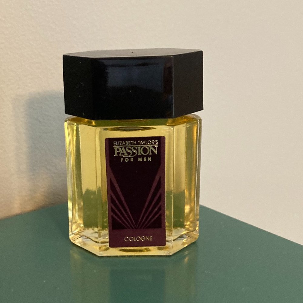 Elizabeth Taylor Men's Passion Cologne Travel Size Vintage NOS